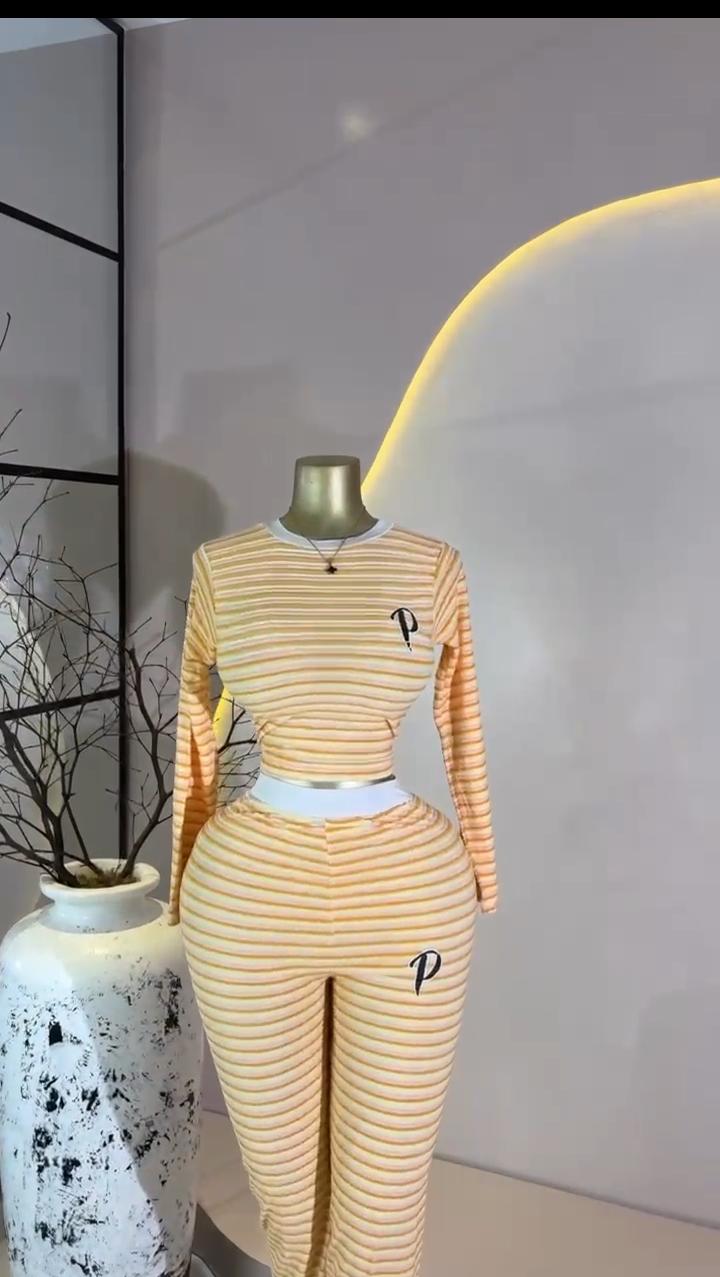 Yellow Stripe Set