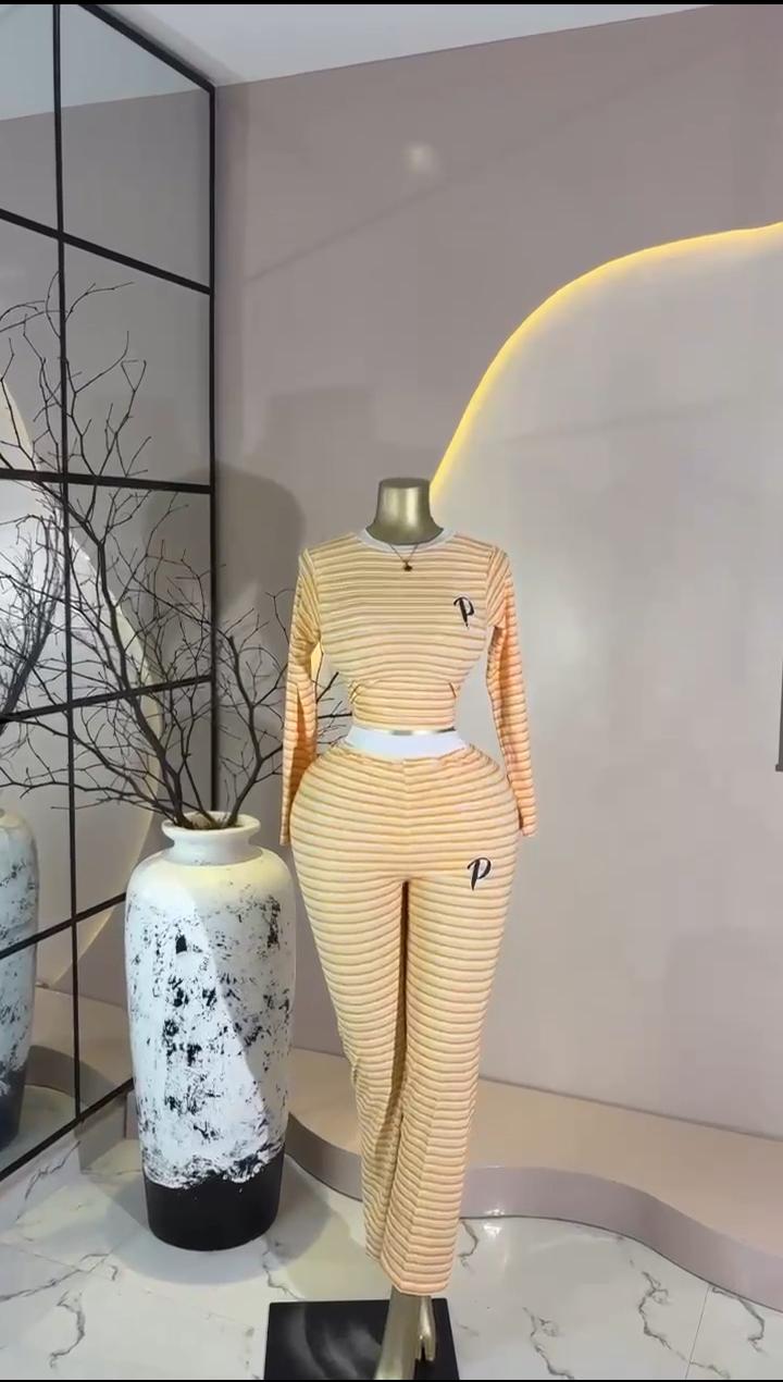 Yellow Stripe Set