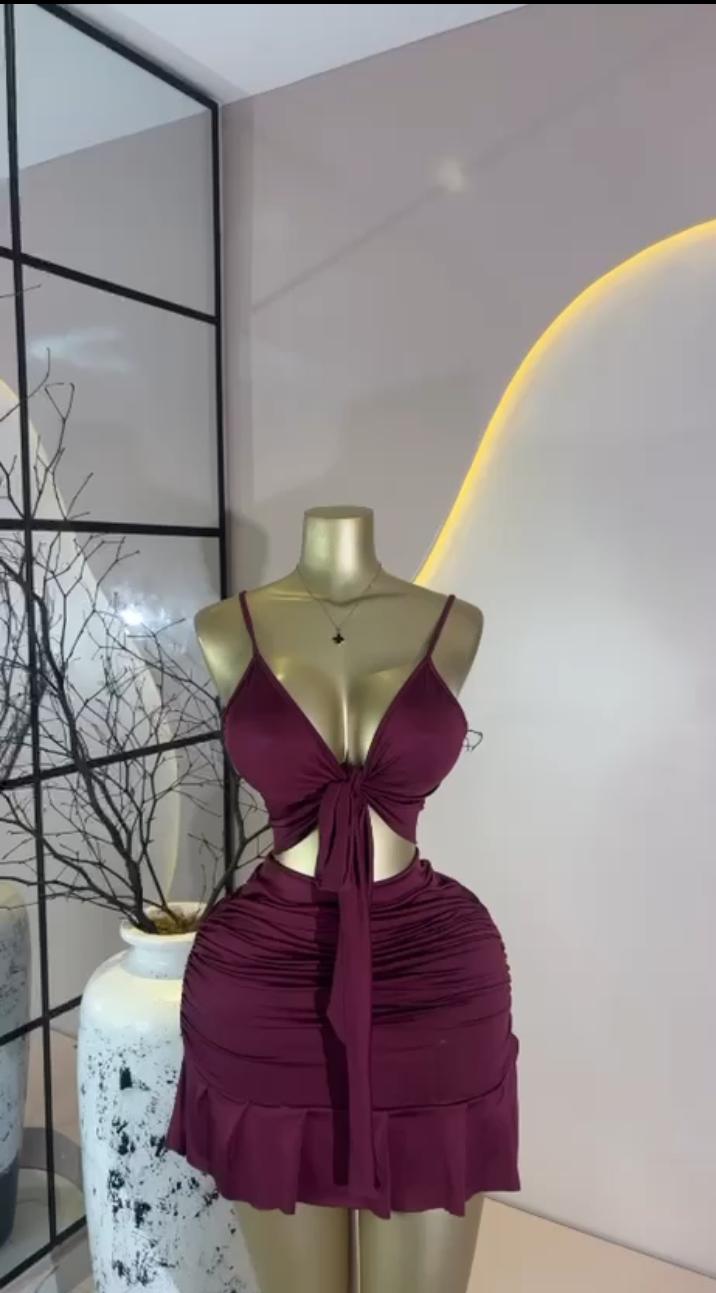Wine Tie-Front Set