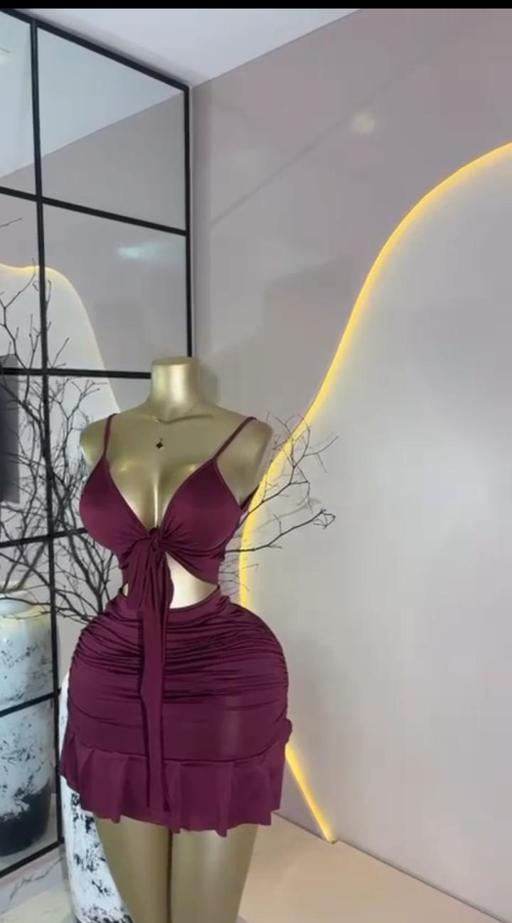 Wine Tie-Front Set
