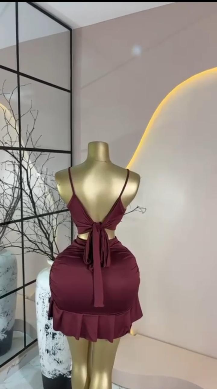 Wine Cami Set
