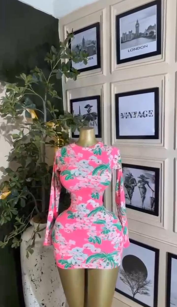 Pink Tropical Mini