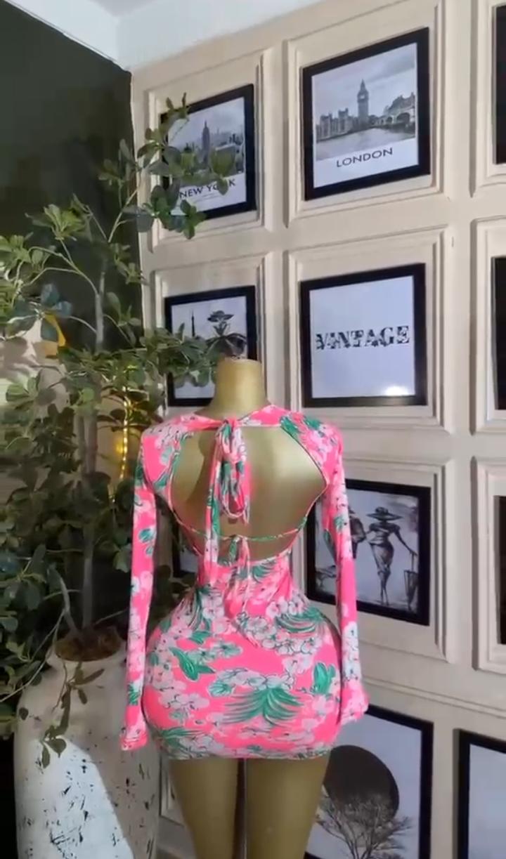 Pink Tropical Mini