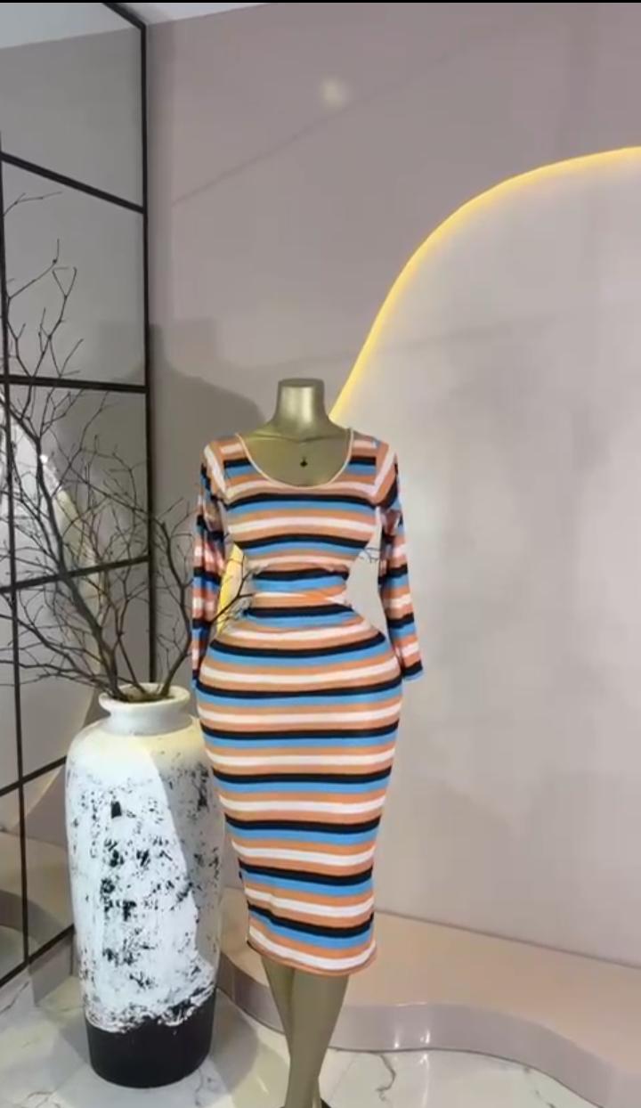 Stripe Midi