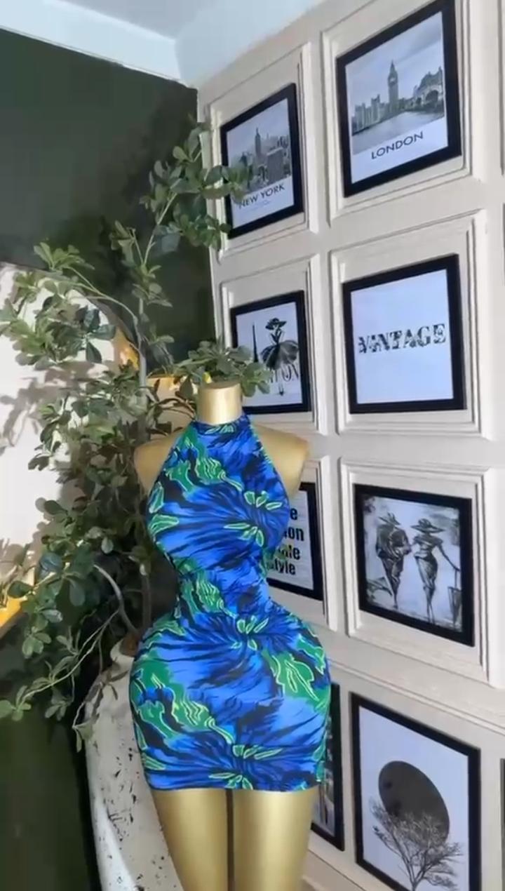 Tropical Halter Mini