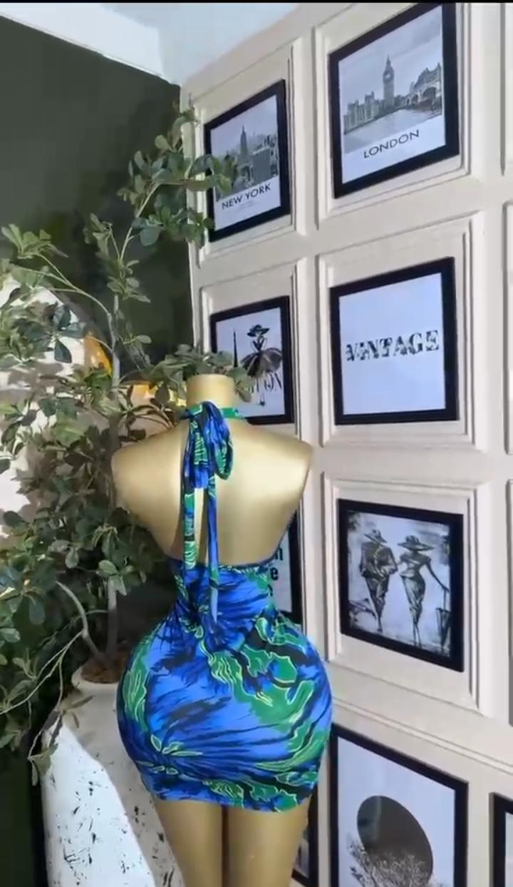 Tropical Halter Mini