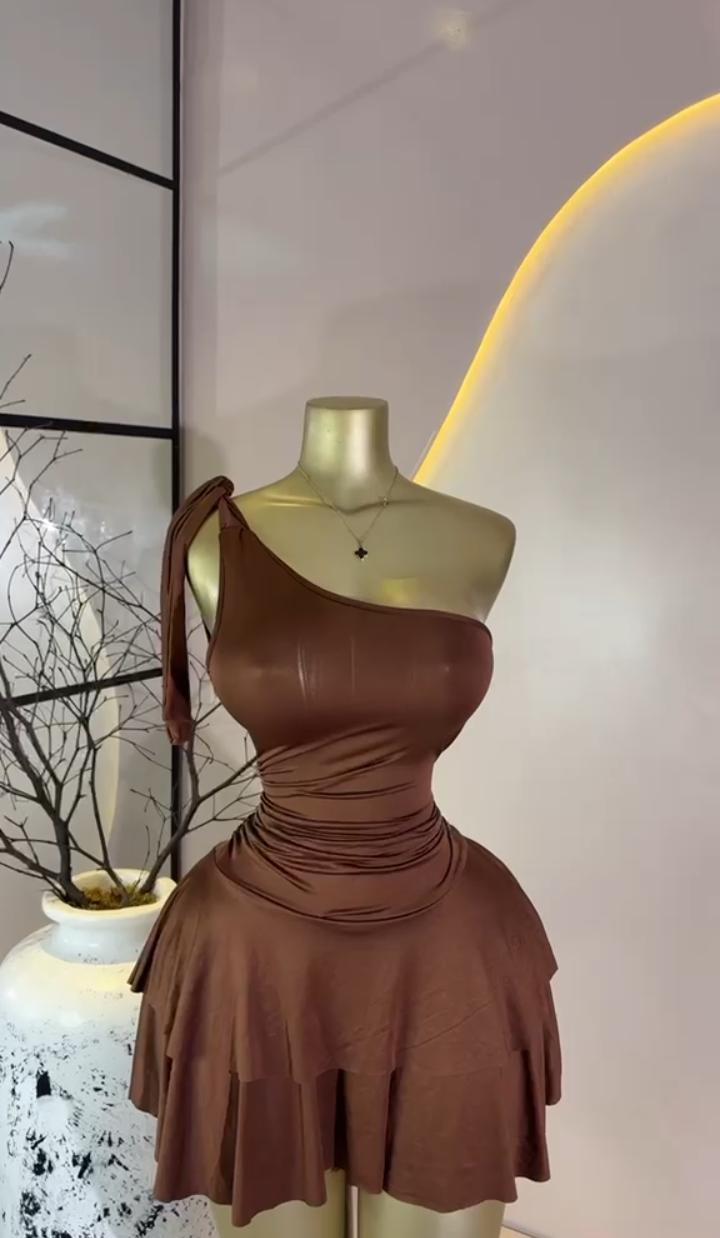 Chocolate Ruffle Mini