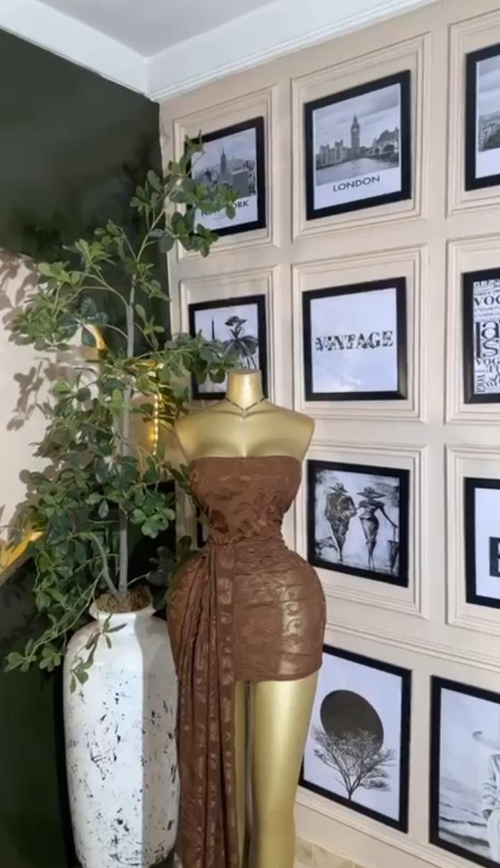 Brown Bandeau Mini