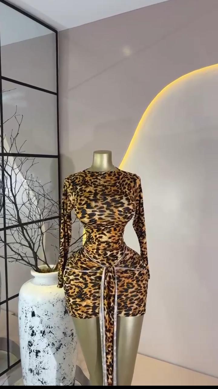 Leopard Cutout Mini