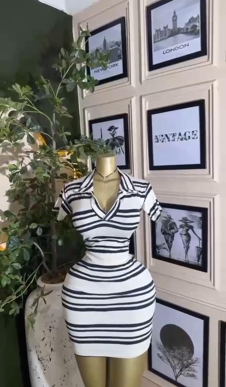 Stripe Polo Mini