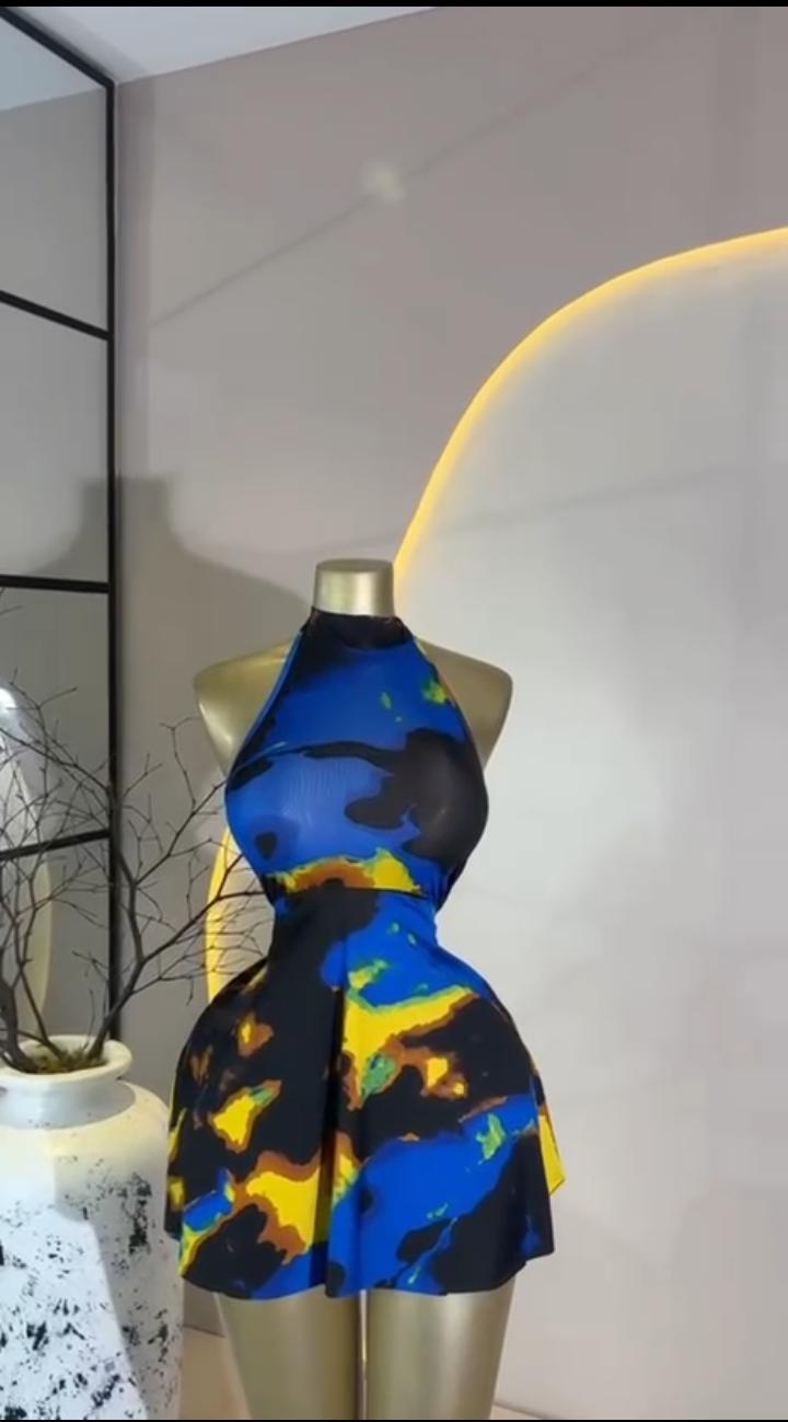 Paint Splash Halter