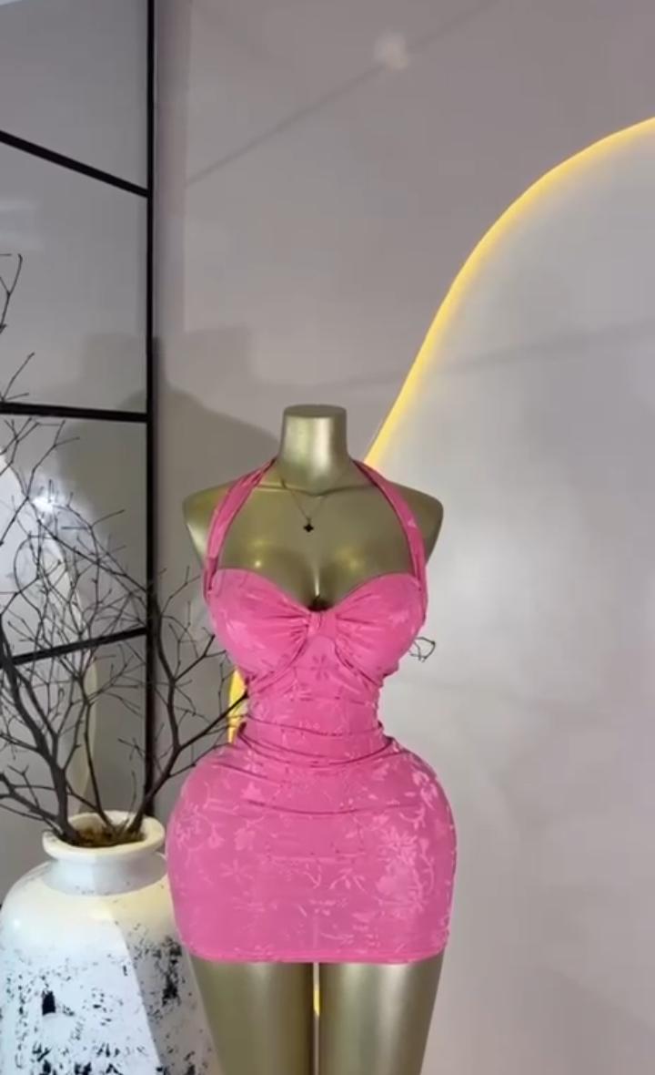 Pink Velvet Twist Mini