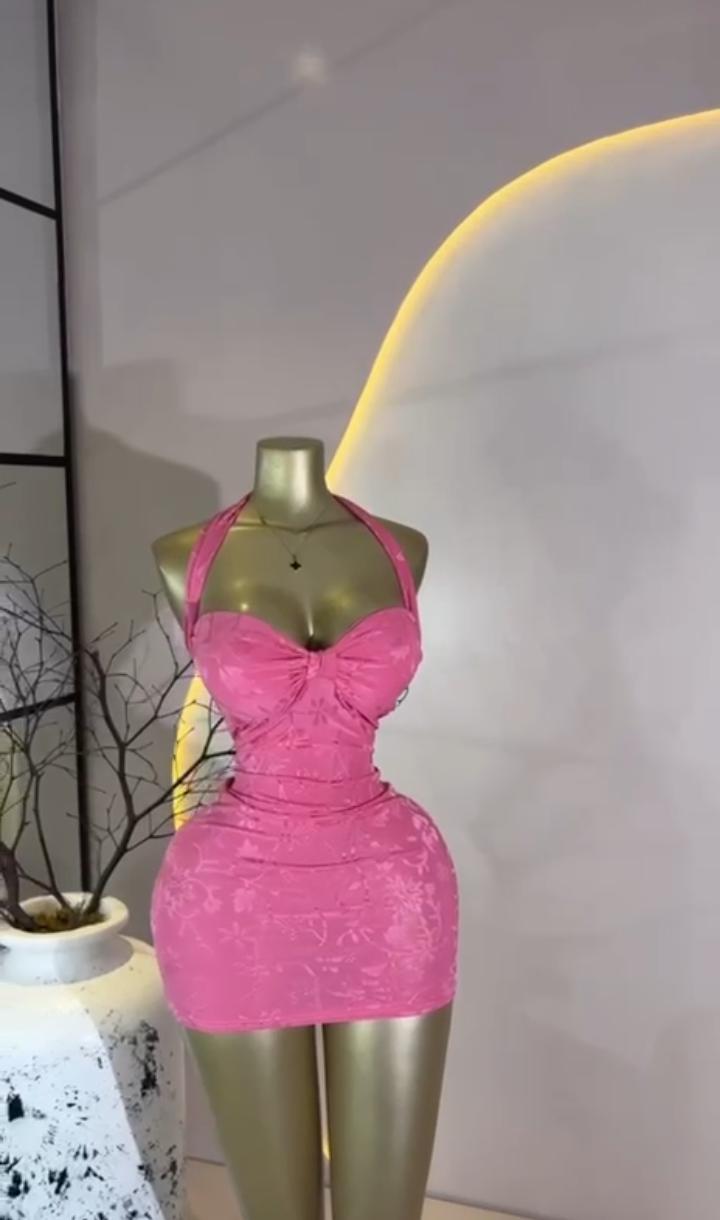 Pink Velvet Twist Mini