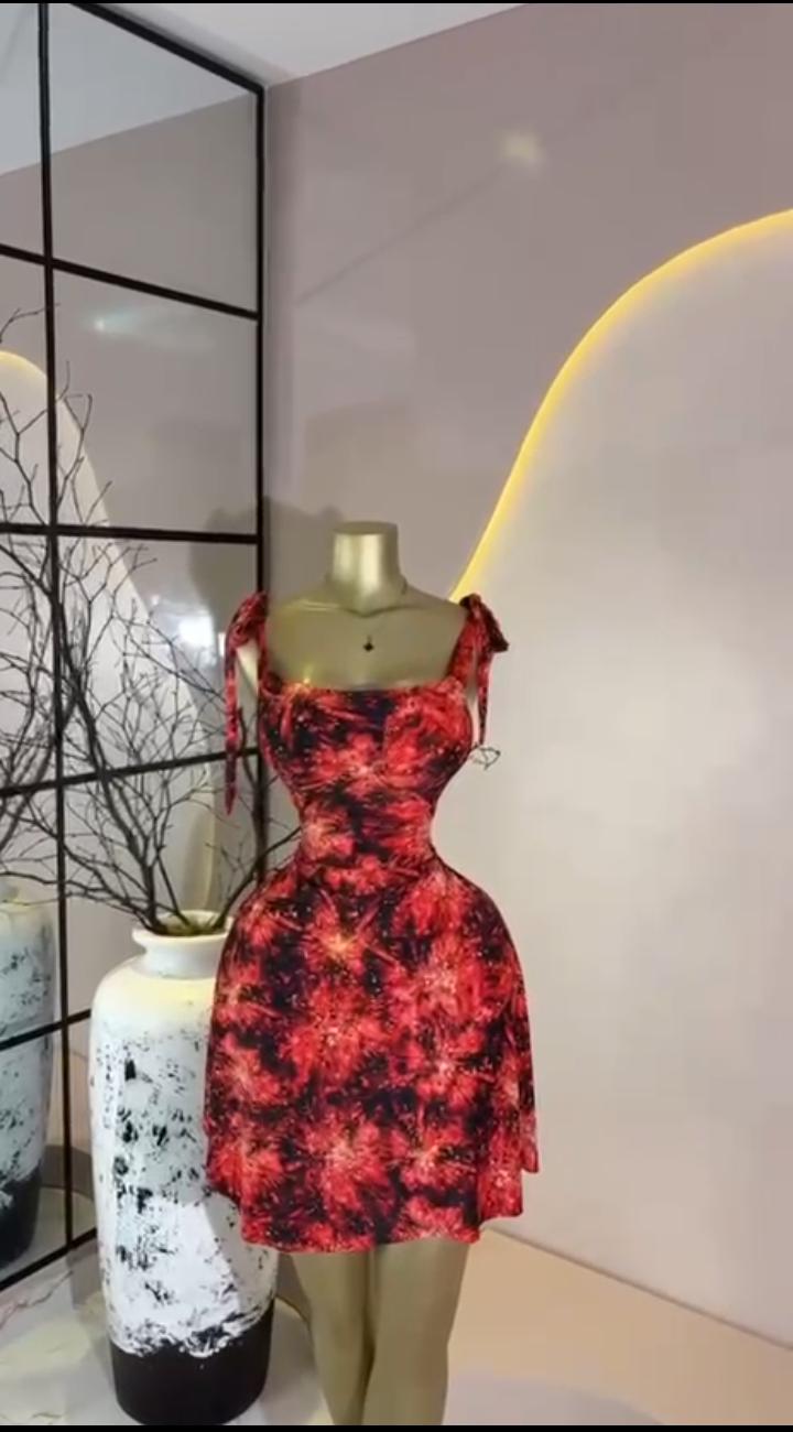 Crimson Tie-Dye